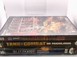 Jeux PC Guerre - Panzer Elite, Tank Combat, Blitzkrieg! lot