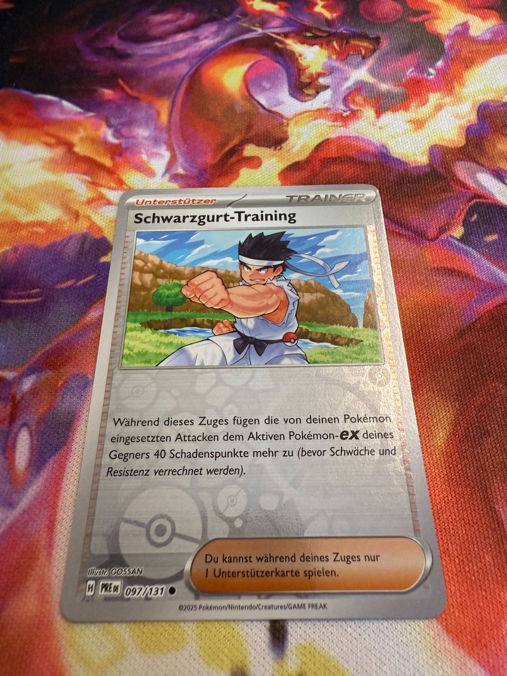 Pokémon Carte collezionabili: Schwarzgurt-Training (PRE 097) / Reverse Holo – Nuovo (secondo la descrizione) da Bülach venduto da CherryBlu