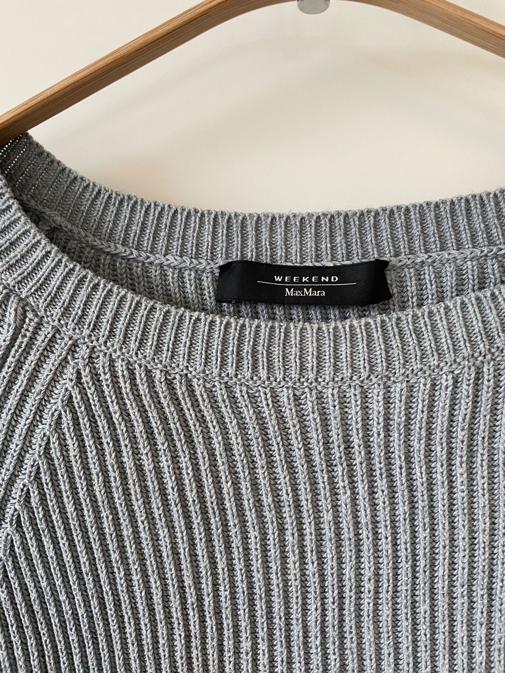 Max Mara Maglioni & Felpe: Max Mara Weekend Strickpullover, Grau, Grösse S - Top! – Usato da Neukirch an der Thur venduto da bee88 2