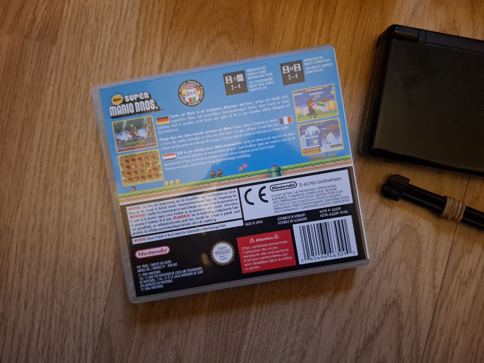 Nintendo Spiele: Nintendo DS lite + New Super Mario Bros – Gebraucht aus Biel/Bienne von st-Pixel 4