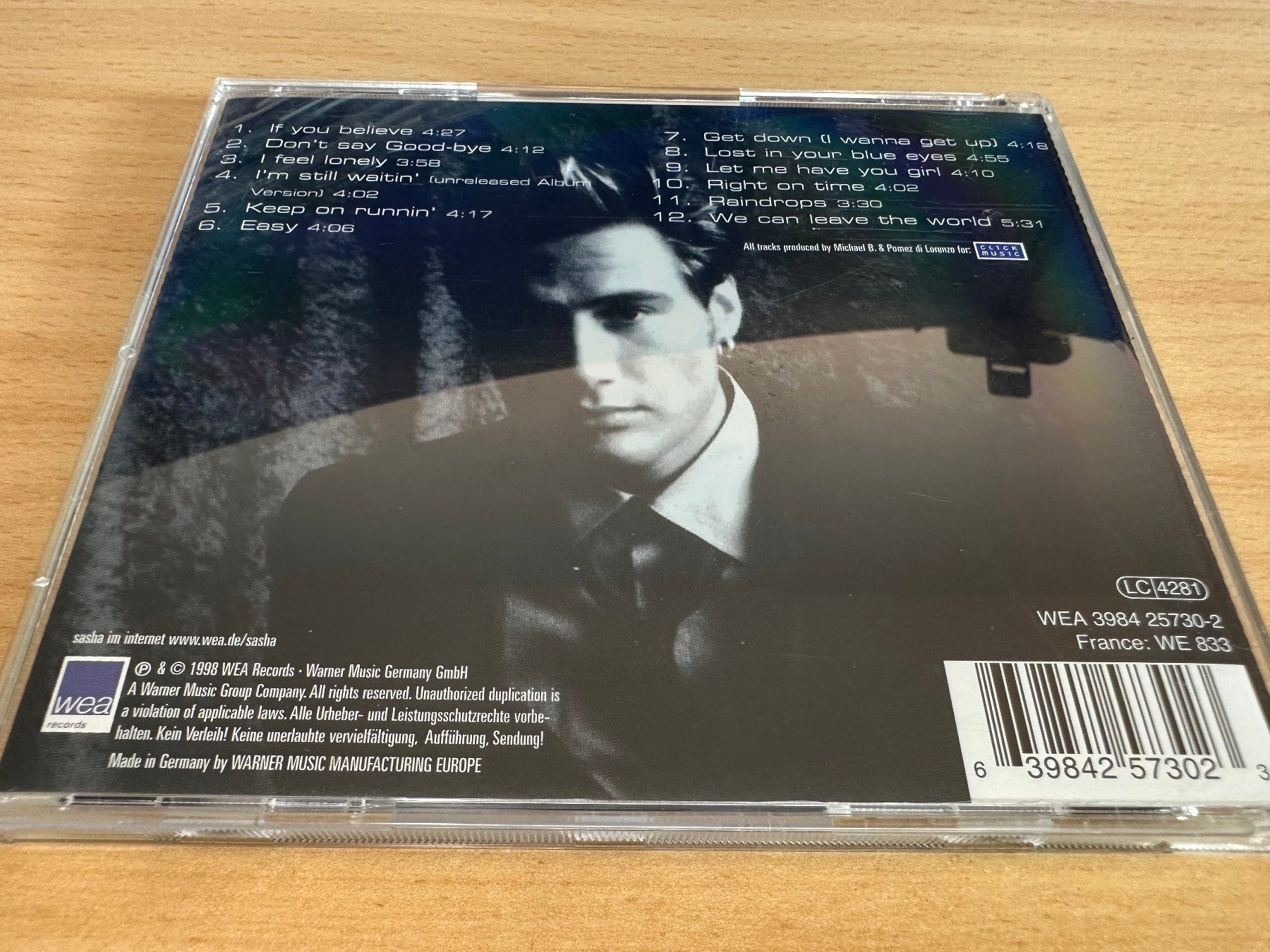 CD: Sasha – Dedicated To... – Usato da Rikon im Tösstal venduto da Alpenmutz 1