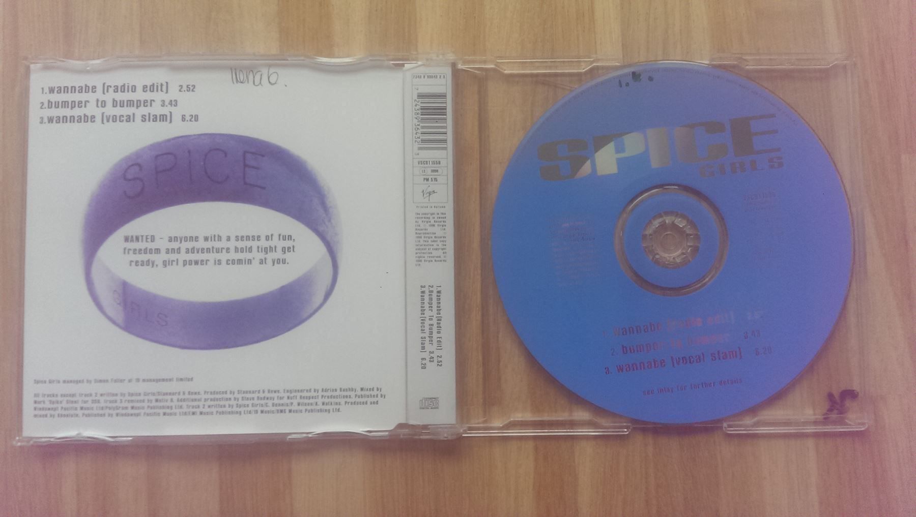 CD: Spice Girls - Wannabe – Usato da Olten venduto da prusik02 1