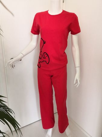 🤩H&M & SNOOPY PYJAMA ROT & DRUCK