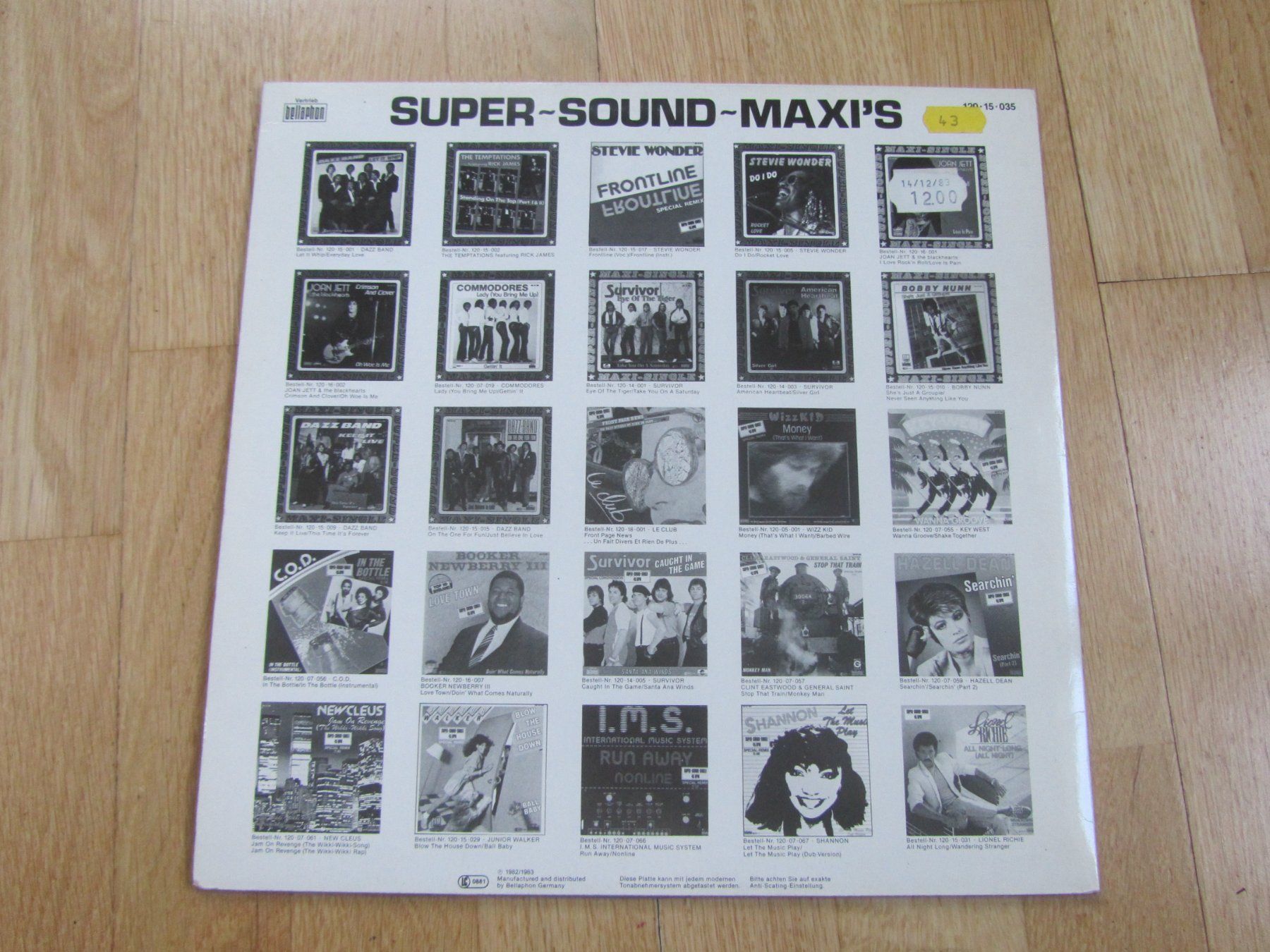 Schallplatten: Lionel Richie:  Running With The Night – Gebraucht aus Seengen von mikelele 3