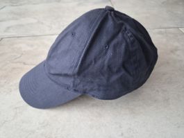Baseballcap dunkelblau Baumwolle Grösse 58cm