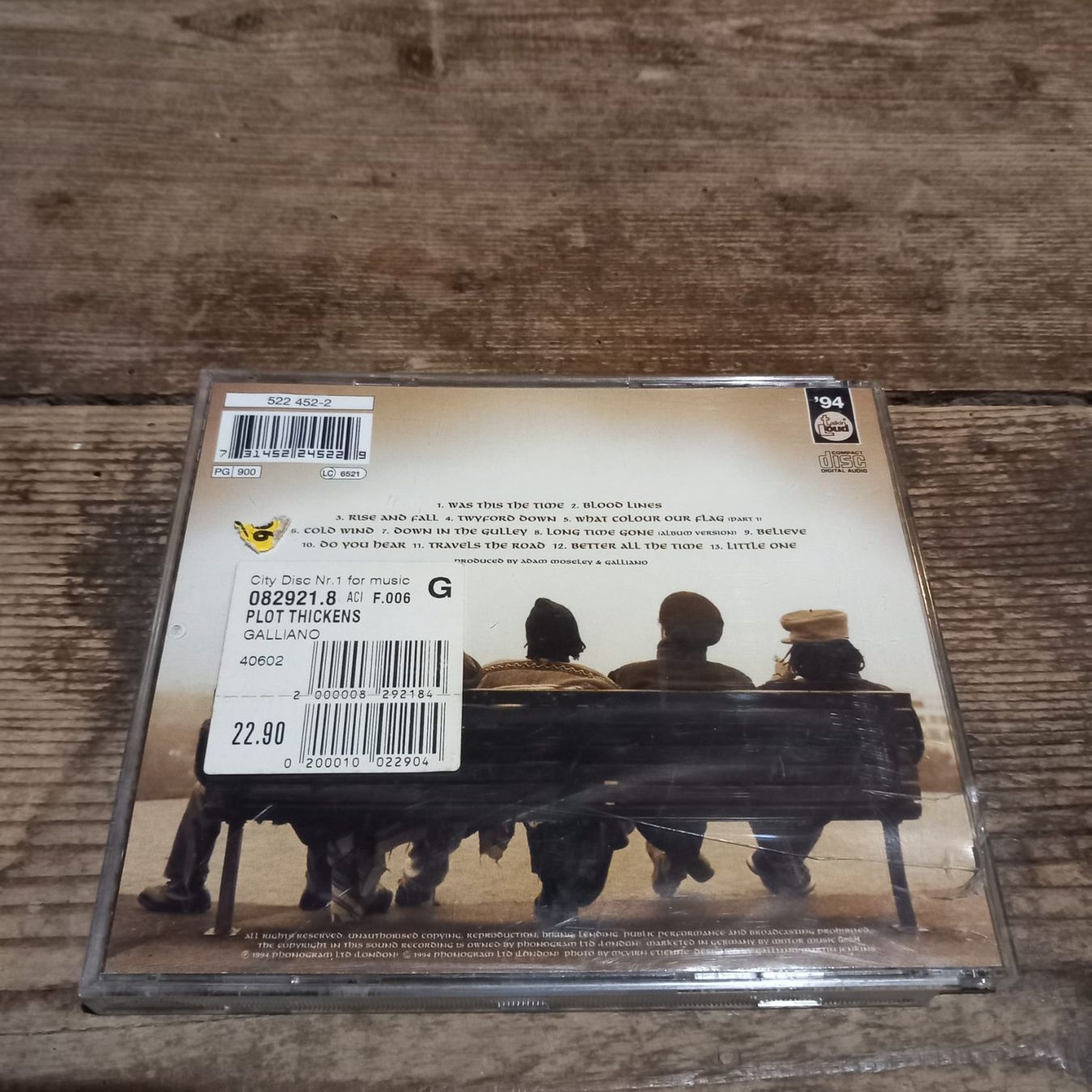 CD: Galliano - The Plot Thickens - CD Album – Usato da Ganterschwil venduto da zaz_h9b6 2