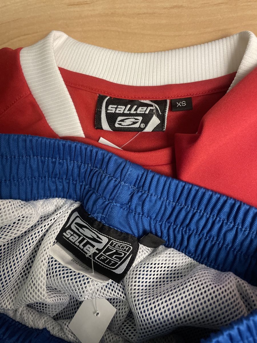 Canottiere & Pantaloni: Saller Fussball Set Gr. XS – Usato da Obergerlafingen venduto da cabo4 3