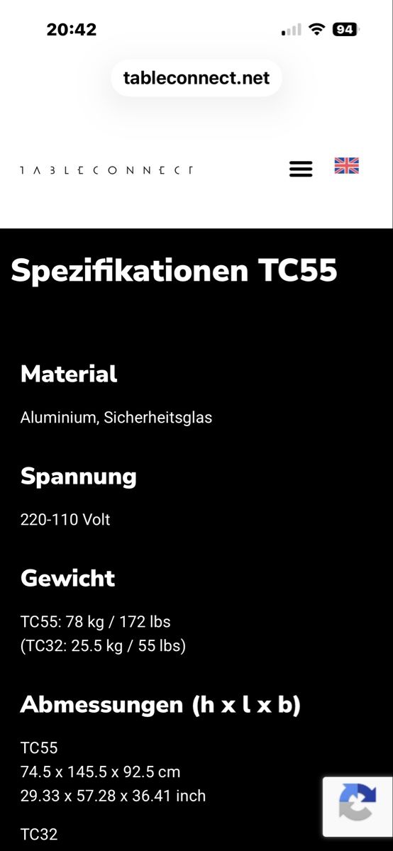 Tavoli: Tableconnect Tisch-TC55: Interaktiver Touchscreen Tisch! – Usato da Uitikon Waldegg venduto da Vibora1959 8