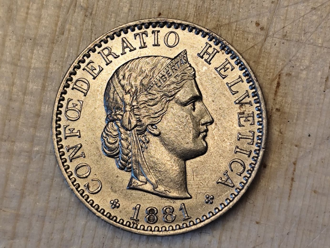 Tutti le monete: ==> 20 Rp 1881 vz <== – Usato da Bern venduto da b.man_is_back 3