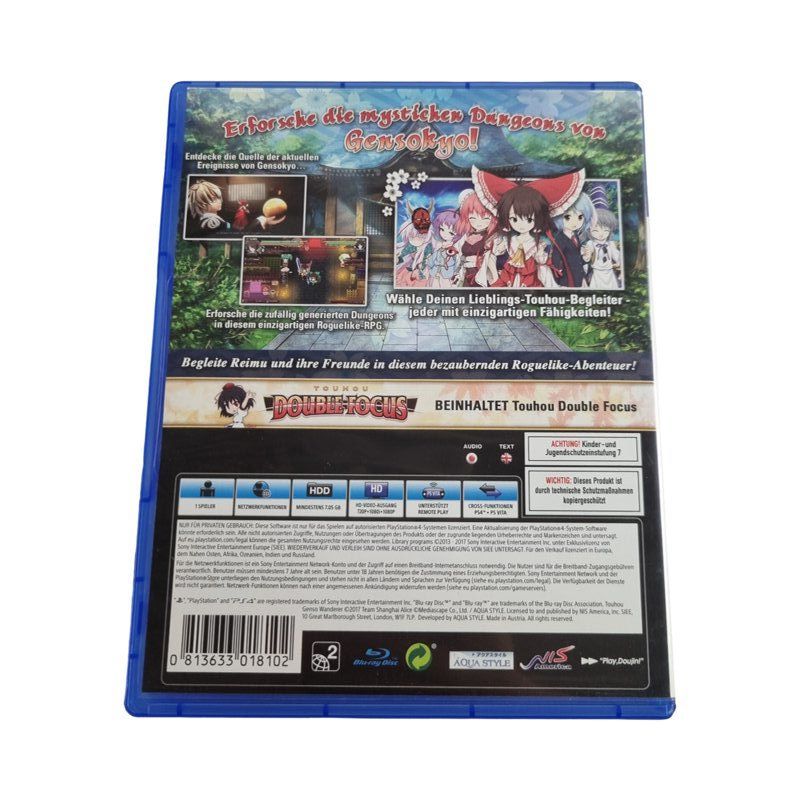 Sony Jeux: PLAY STATION 4 Touhou Genso Wanderer – D'occasion à Wangen b. Olten par Restwert_Wangen 1