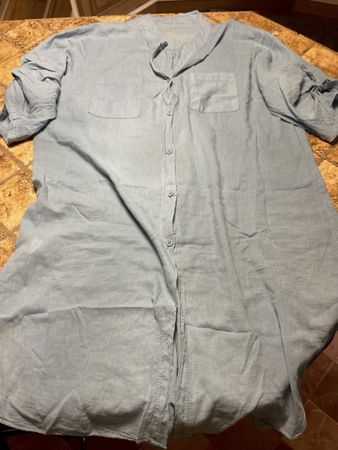 Chic Abito Camicia LI YANG, cotone 100%,👌per l’estate