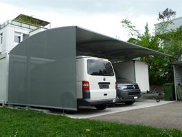 Carport Unterstand mit Sockel 6.0x5.2m