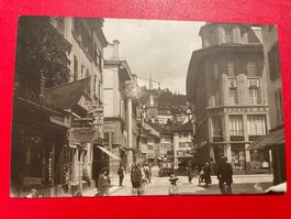 1917 // Biel Fussgängerzone // Spannende Rückseite
