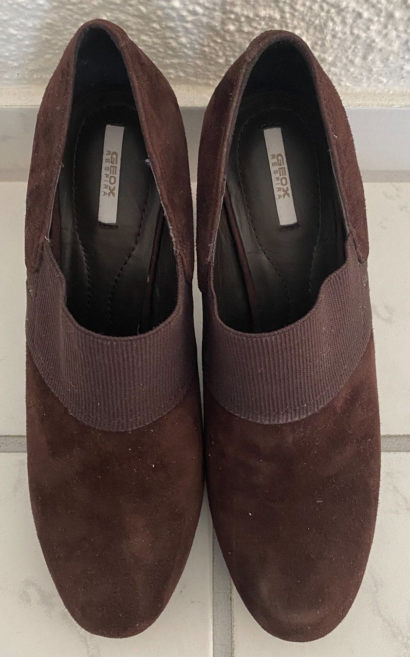 Geox Scarpe da donna: Geox Schuhe mit Absatz, braun, Gr. 38 – Usato da Emmenbrücke venduto da Florentina27 2