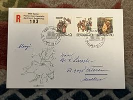 1 Erstagsbrief LI Einschreiben 1983