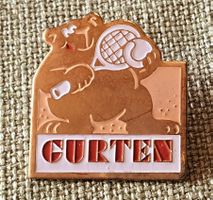 J908 - Pin Gurten Bier Bär Tennis