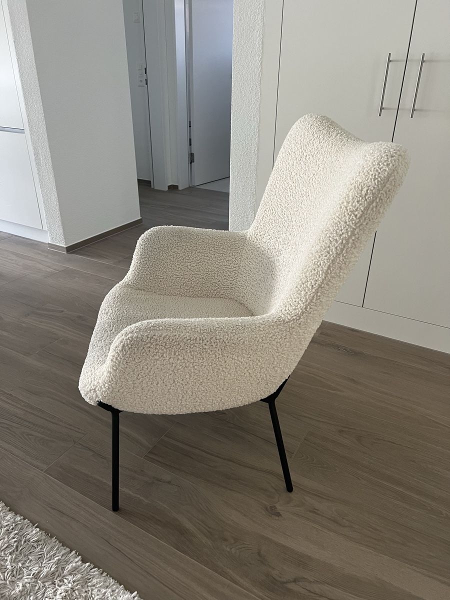 Sessel: Sessel House Nordic Glasgow weiss – sehr guter Zustand – Gebraucht aus Mauren von Ursula_Pfitzenmaier 1