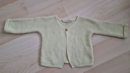 Gelbes Strickjäckli gr 62