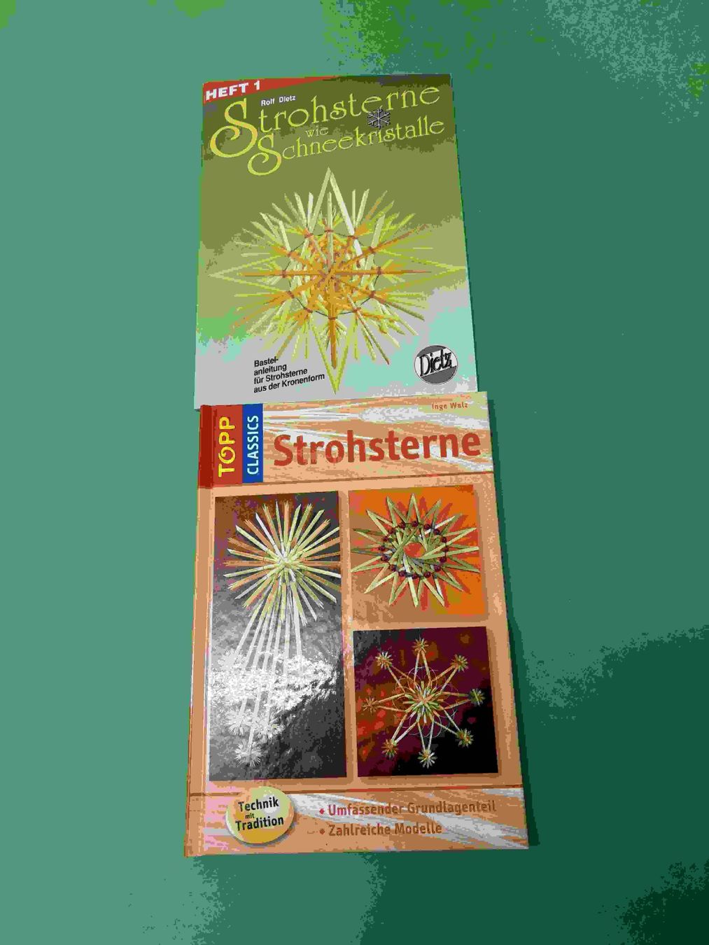 Livres: Bastelbücher Strohsterne – D'occasion à Volketswil par Sela