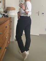 NEU! Pantalon tailleur noir / schwarze Hose Gr. L