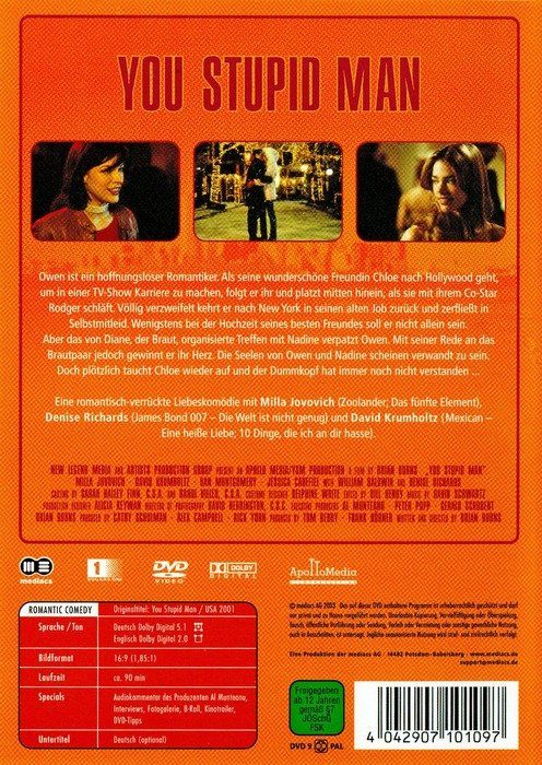 Tutti i DVDs: You Stupid Man – Nuovo (secondo la descrizione) da Volketswil venduto da Fraese1 1