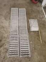 Alu Rampen Set, klappbar