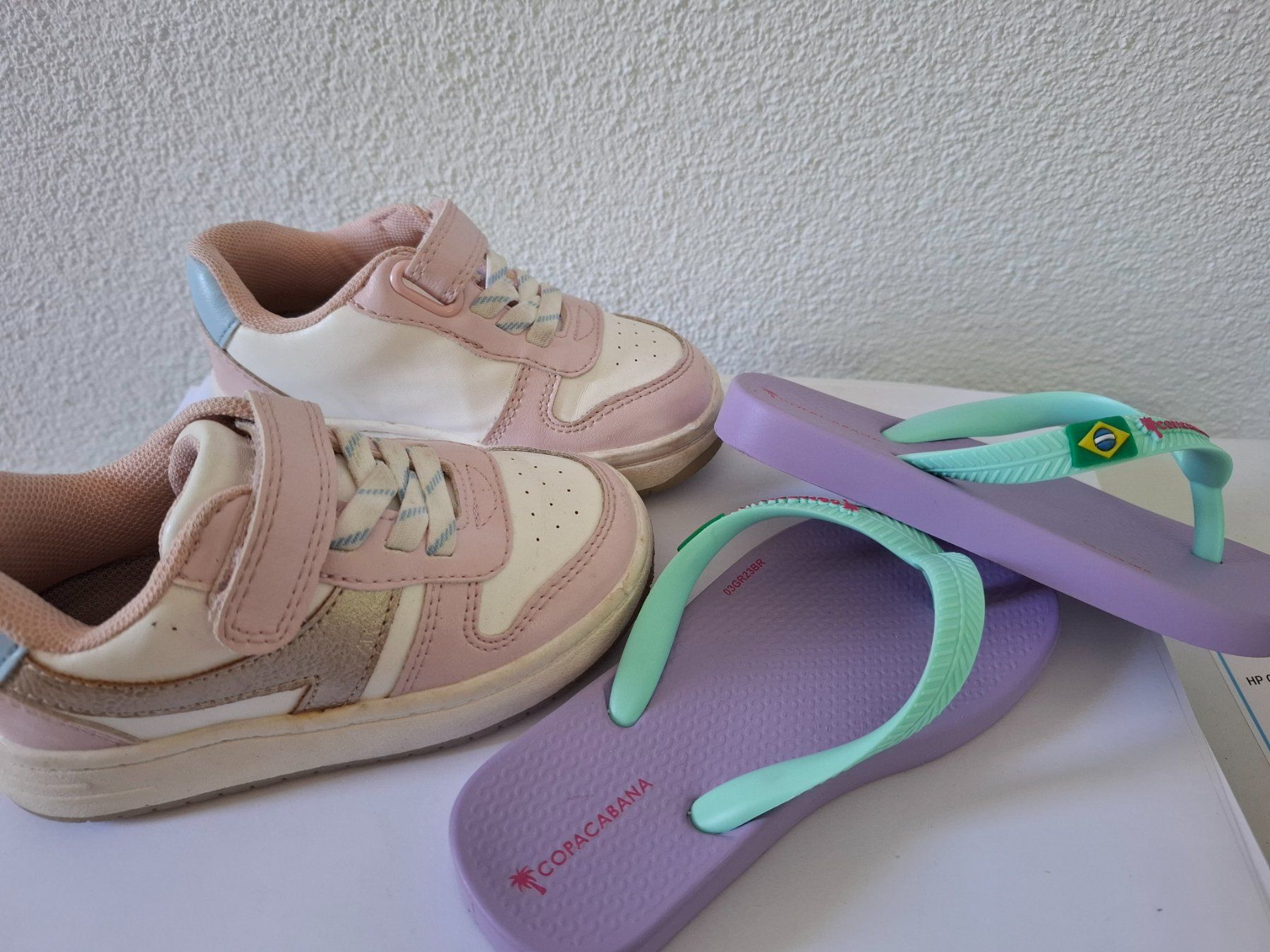 Scarpe per ragazze: Cupcake Sneaker + Ipanema Flip Flops – Usato da Dornach venduto da shoe-lina 2