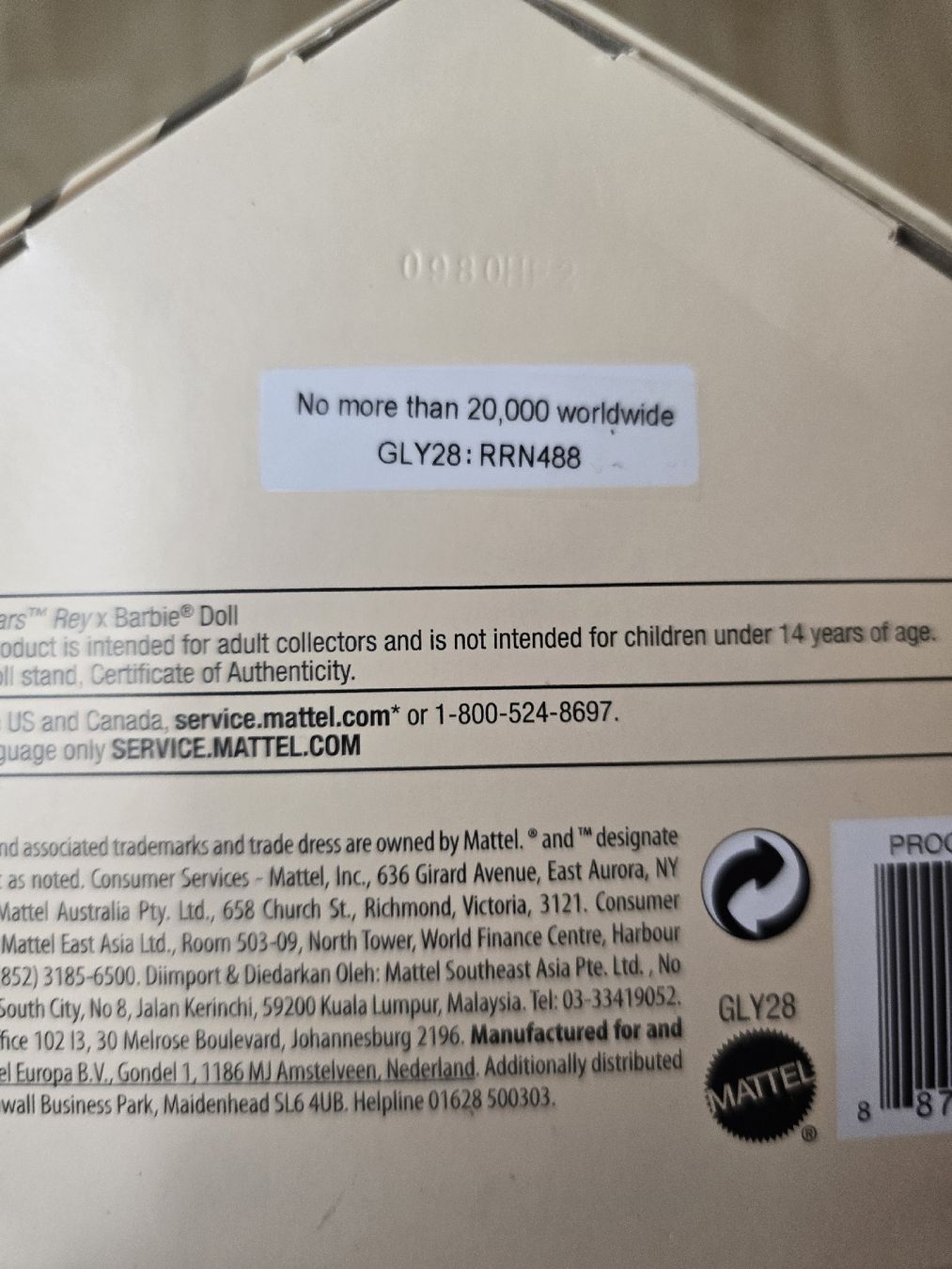 Star Wars Figuren: Barbie Star Wars Rey – Neu und originalverpackt aus Büsserach von sobis.trade 3