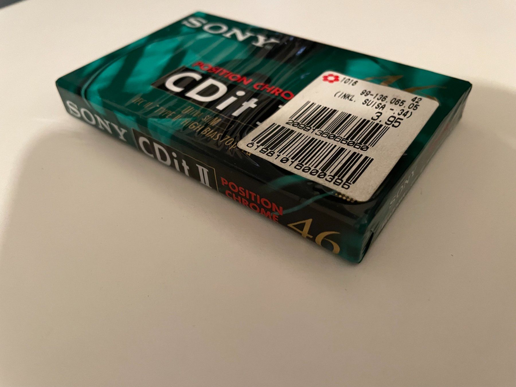 Musicassette: Deux cassettes audio vierges Sony CDit Chrome Type II super – Nuovo e nell'imballaggio originale da Petit Lancy venduto da gil_hr6v 2