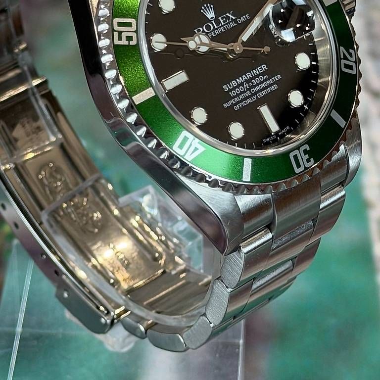 Orologi: Rolex Submariner "Kermit" 16610LV – Usato da Genève venduto da minty.watches 6