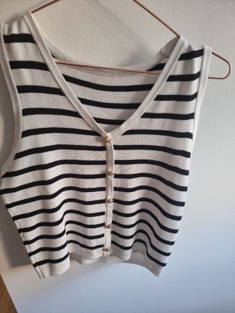 Sommerliches Streifentop