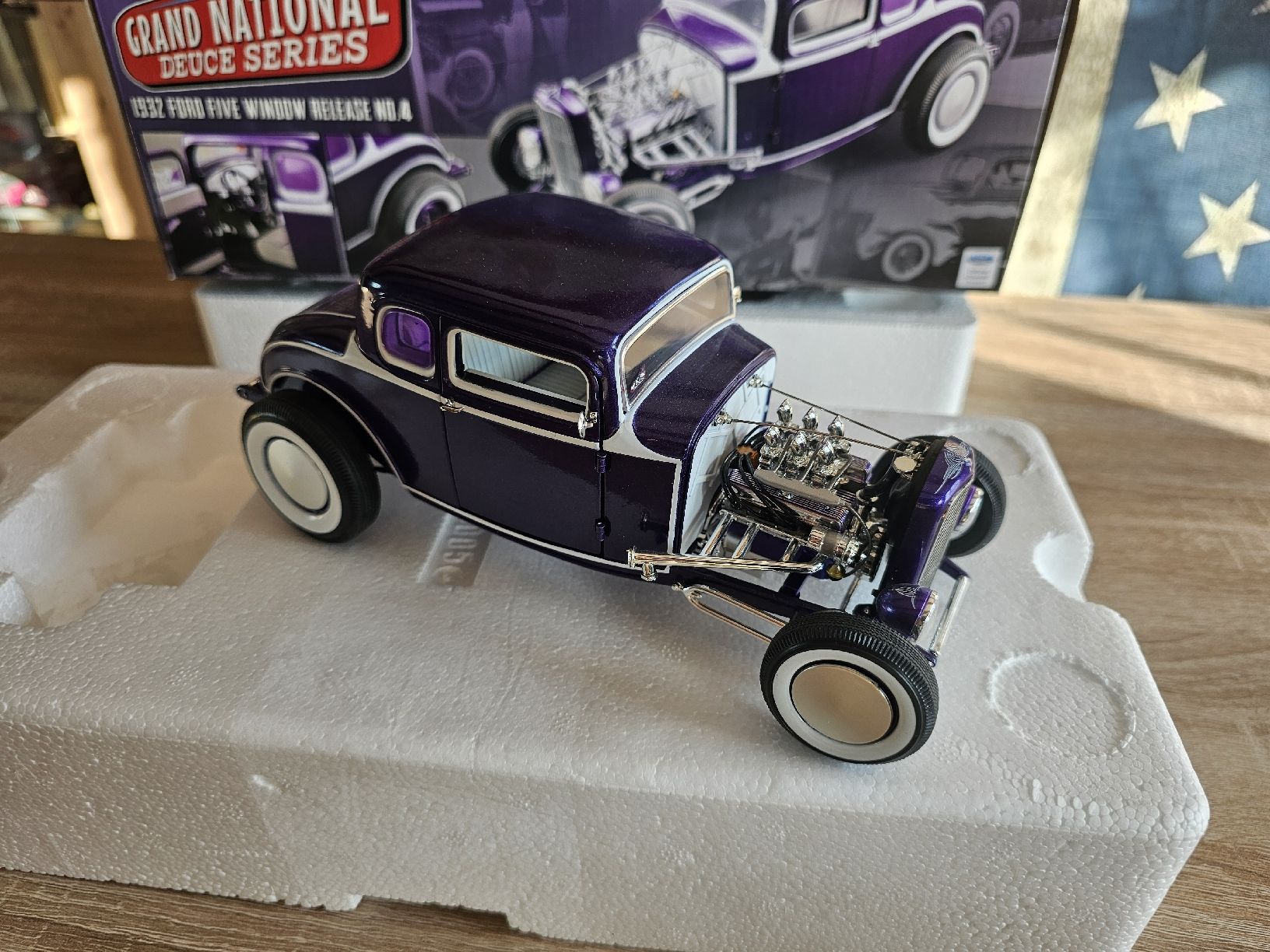 ACME Modellini d'auto: 32'Ford Five Window Hot Rod 1:18 – Usato da Goldingen venduto da Muscle_Cars84 3