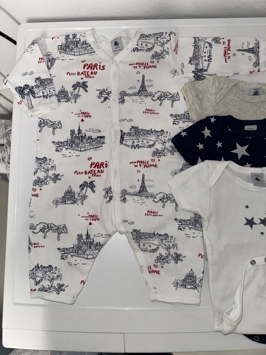 Petit Bateau Kleiderpakete & -sets: Petite Bateau Set, Gr. 6 Mt. – Gebraucht aus Frenkendorf von banemk12