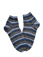 Kurzrohrsocken, Sneakersocken, handgestrickt, Grösse 46/47