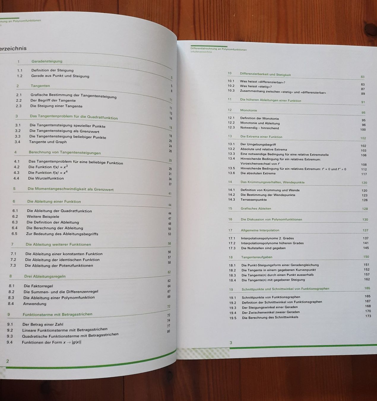 Bücher: Differentialrechnungen an Polynomfunktionen – Neu (gemäss Beschreibung) aus Altstätten SG von ra.ge 1
