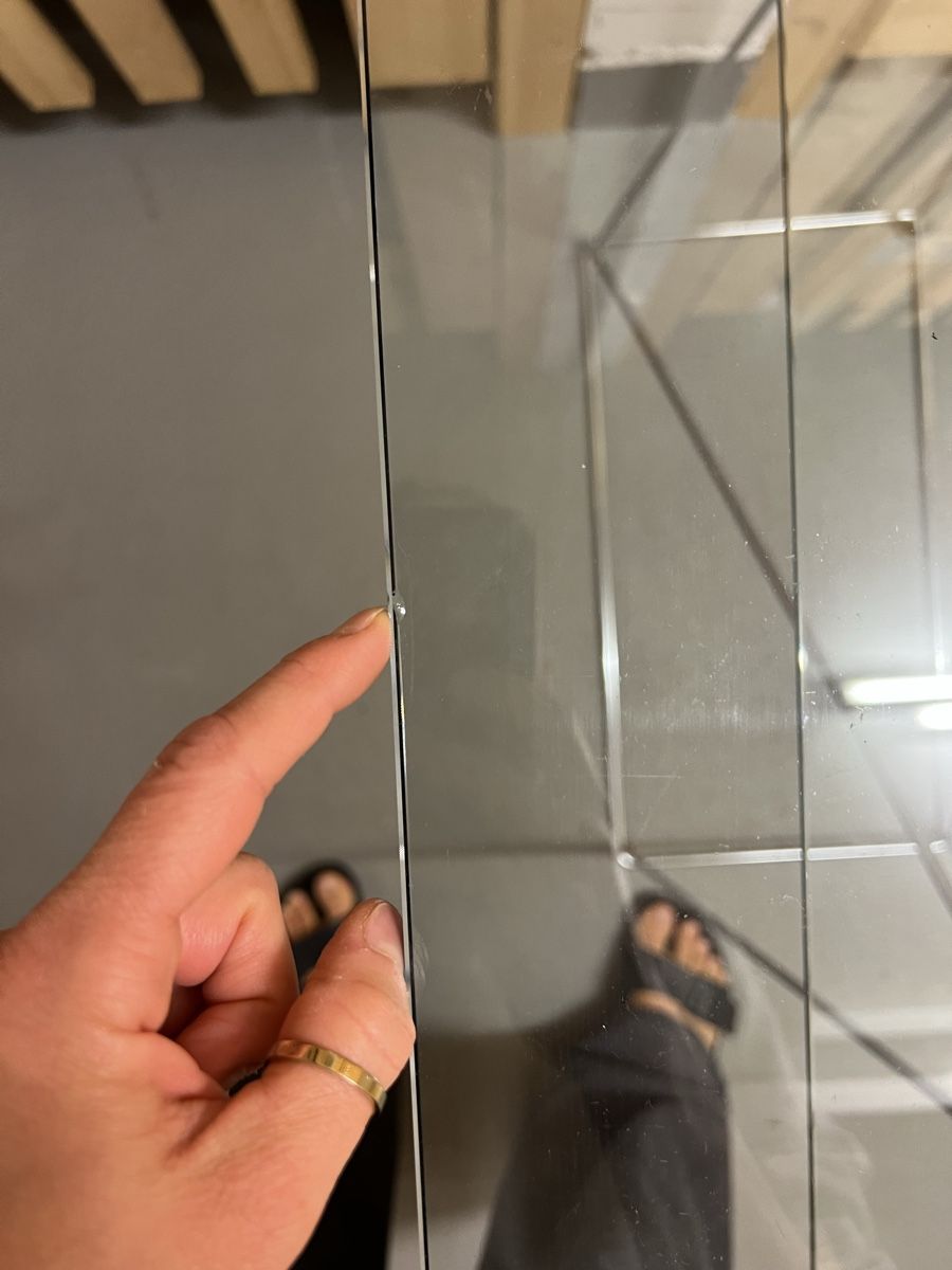 Scrivanie: Bürotisch aus Glas – Usato da Langwiesen venduto da Fabienne_J93 3