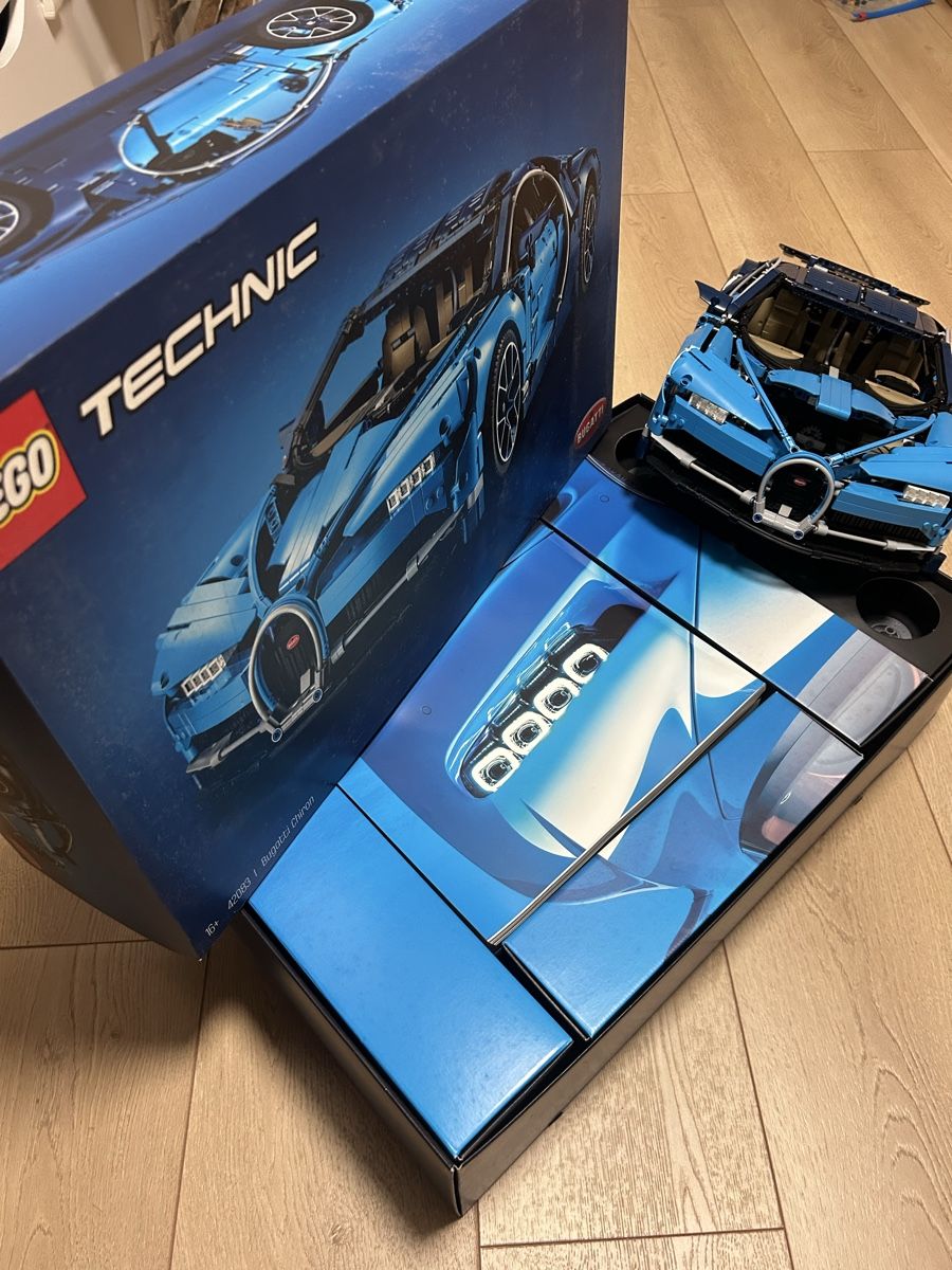 Lego Baukästen: Lego Technic Bugatti Chiron 42083 mit Box – Gebraucht aus Wegenstetten von Sportcrispy 5