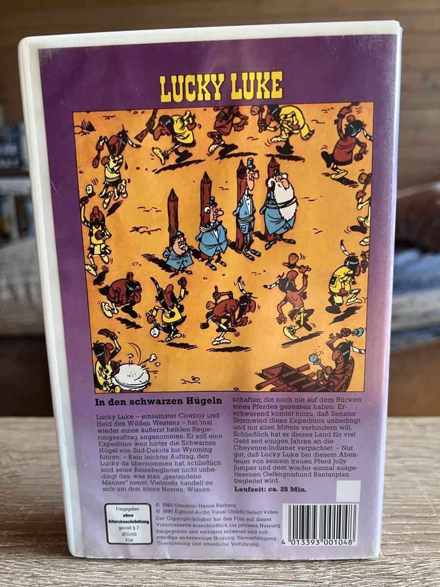 Tutti i VHS: VHS Lucky Luke läuft einwandfrei – Usato da Aadorf venduto da Schwarzschlumpf1972 1