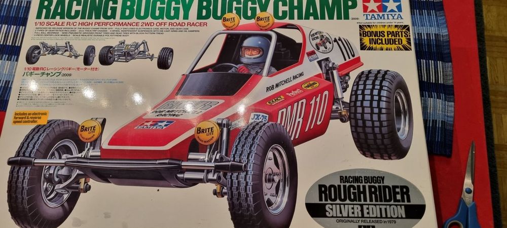 Tamiya buggy champ silver hot sale edition