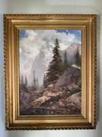 Johann Nepomuk Ott (DE) – Wilde Gebirgslandschaft 1867