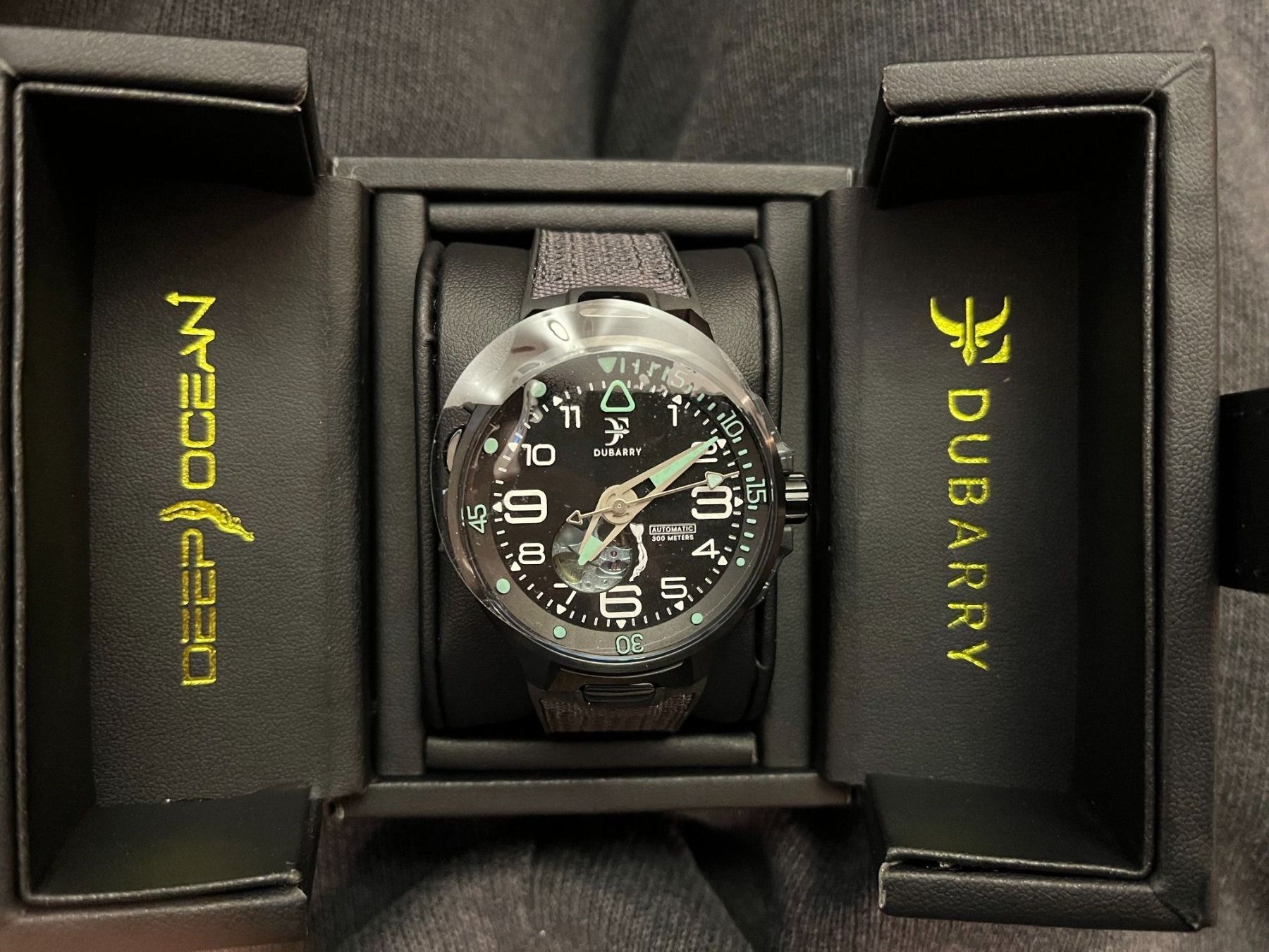 Montres: Franck Dubarry Deep Ocean 06 Black – Neuf avec emballage d'origine à Aeschi SO par Bluemail 1