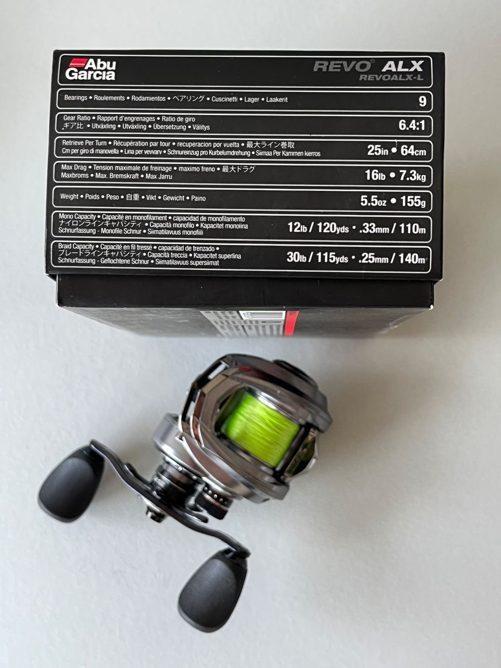 Abu Garcia Tamburi & Mulinelli: ABU GARCIA REVO ALX L - Casting – Usato da Magglingen/Macolin venduto da OZborn 4