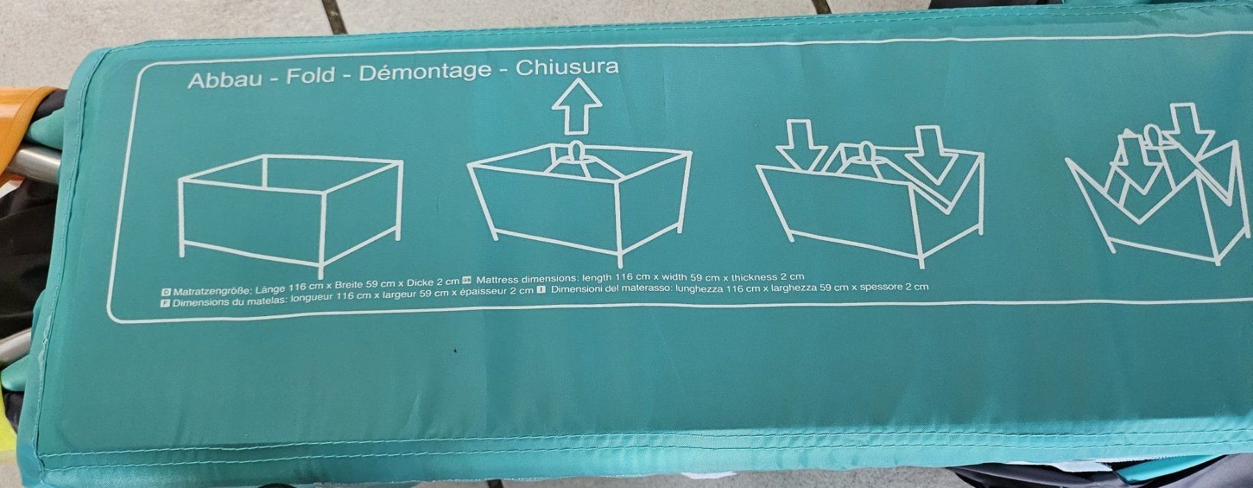 Letti: Reisebett / Kinderbett – Nuovo e nell'imballaggio originale da Würenlingen venduto da Delfinli1 5