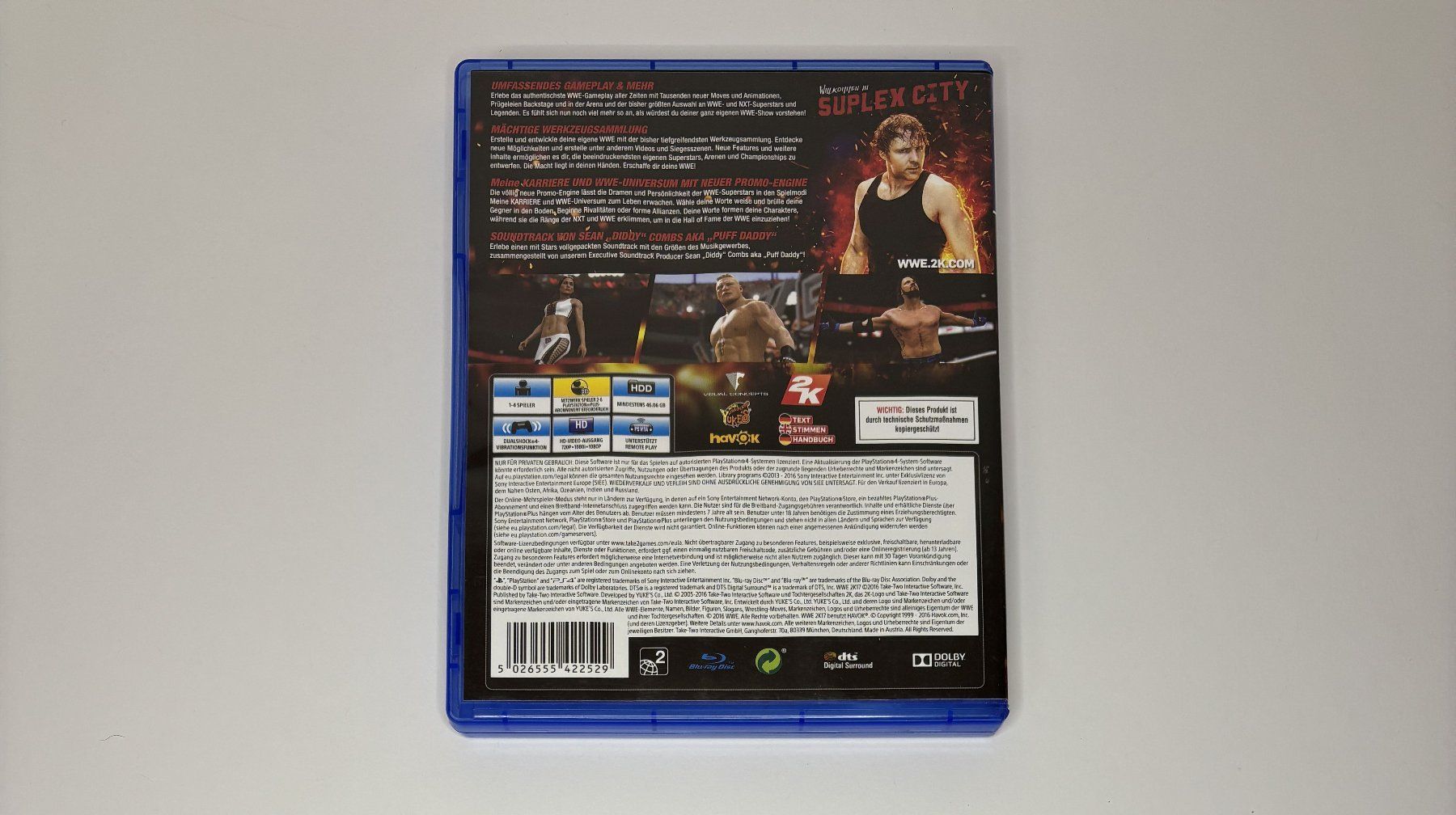 Giochi: PS4 - WWE 2K17 – Usato da Allschwil venduto da Bullach 2