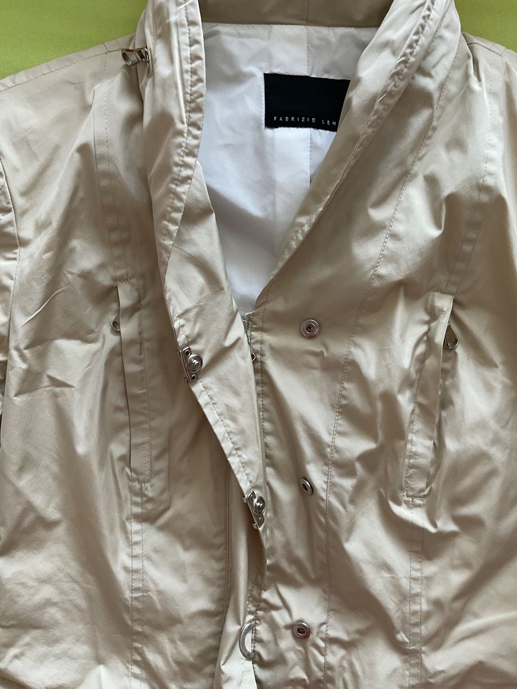 Giacche: Fabrizio Lenzi Windschutz-Jacke Gr 38, it. 44 beige – Usato da Urdorf venduto da alda02 3