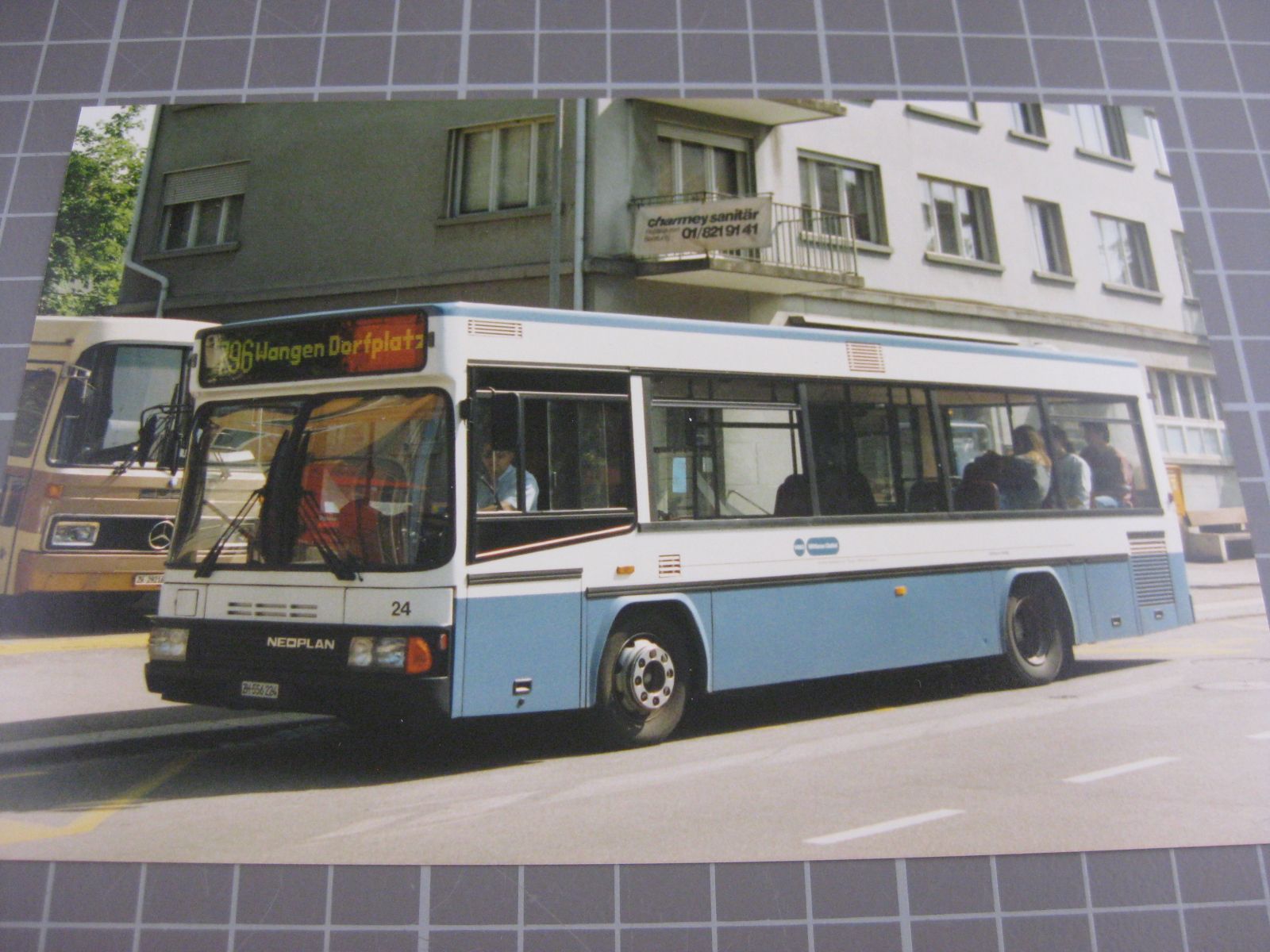 Ansichtskarten: Echtfoto Ortsbus Dübendorf VBZ – Gebraucht aus Malters von Marosko