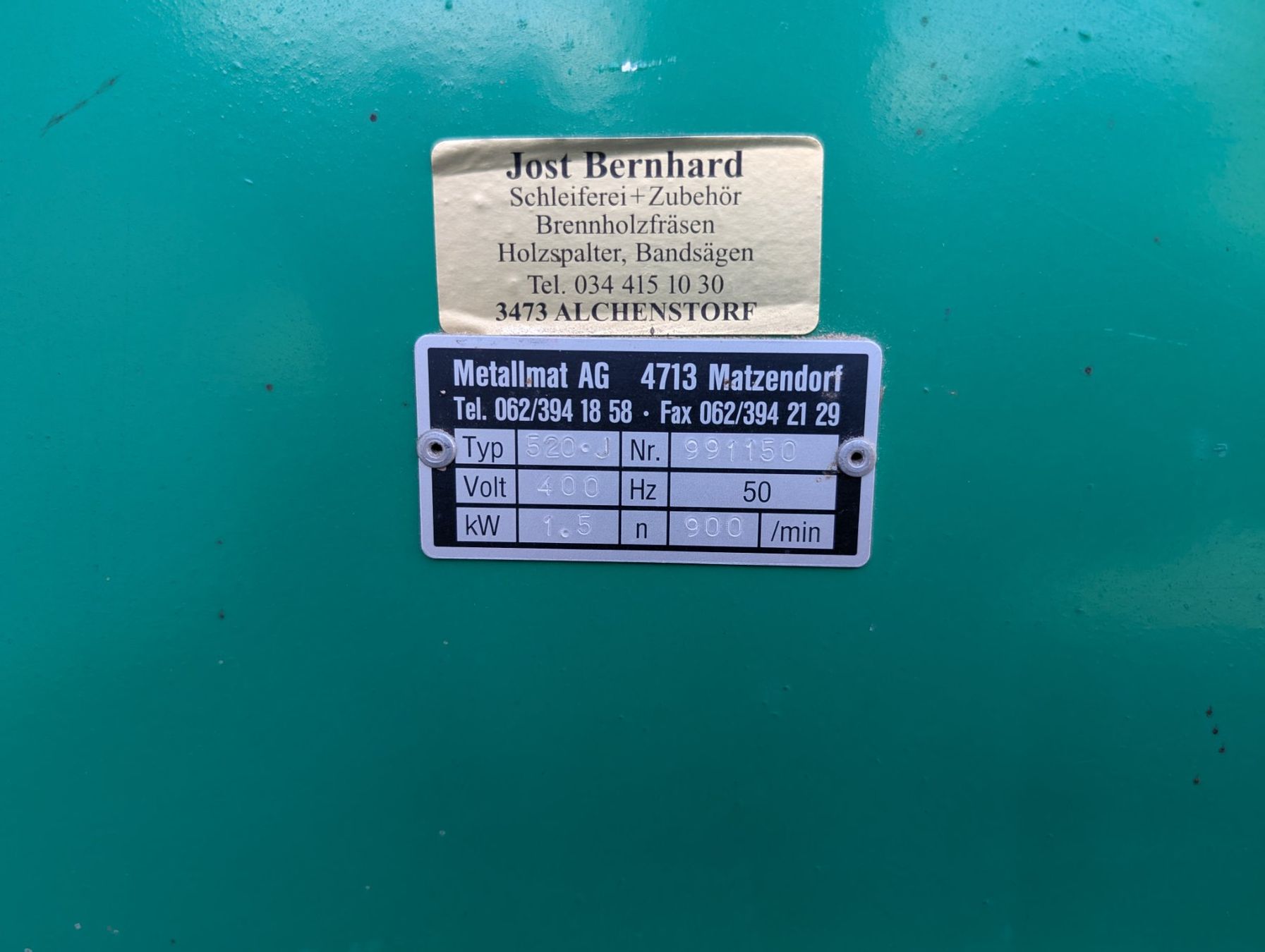 Scies: Bandsäge Metallmat 520 J – D'occasion à Hinwil par Maxman02 1