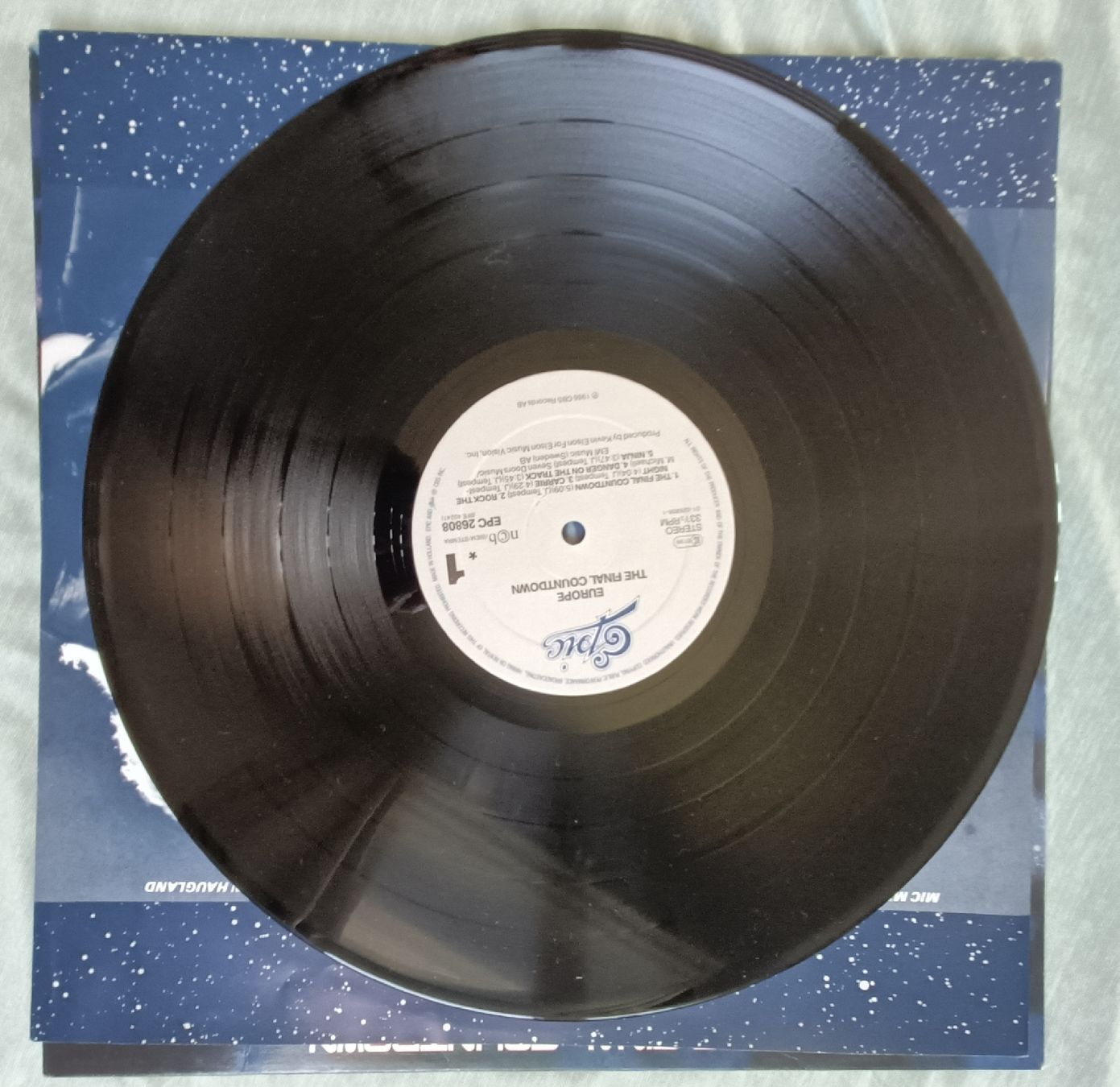 Vinyles: EUROPE - The Final Countdown LP – D'occasion à Luzern par cryptonic79 2