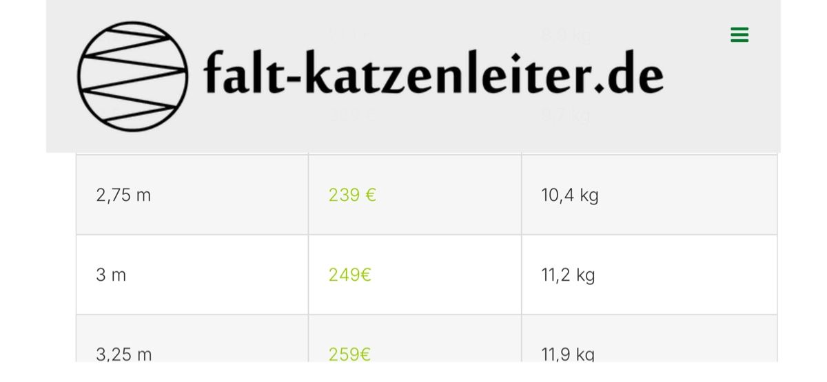 Echelles: Falt-katzenleiter 3 m – D'occasion à Murten par jea_9qls 4