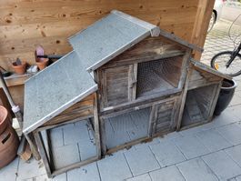 Kleintierstall aus Holz